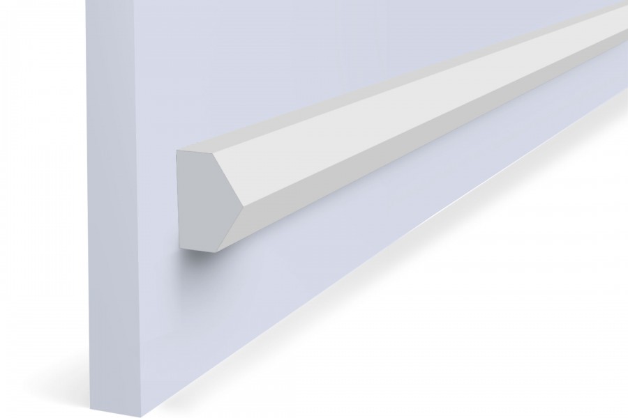 Молдинг из полистирола под покраску Hiwood TRN30 2700×30×22