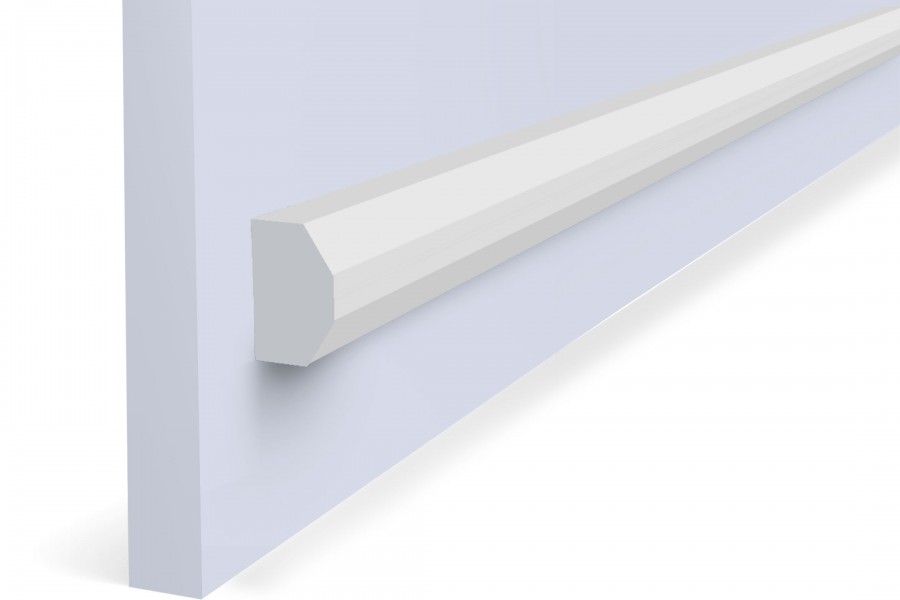 Молдинг из полистирола под покраску Hiwood TRS30 2700×30×19