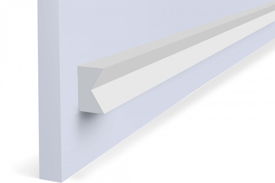 Молдинг из полистирола под покраску Hiwood TRV30 2700×30×20