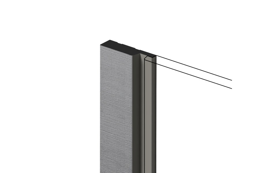 Финишный молдинг Hiwood LF124A S339S 2700×42×12