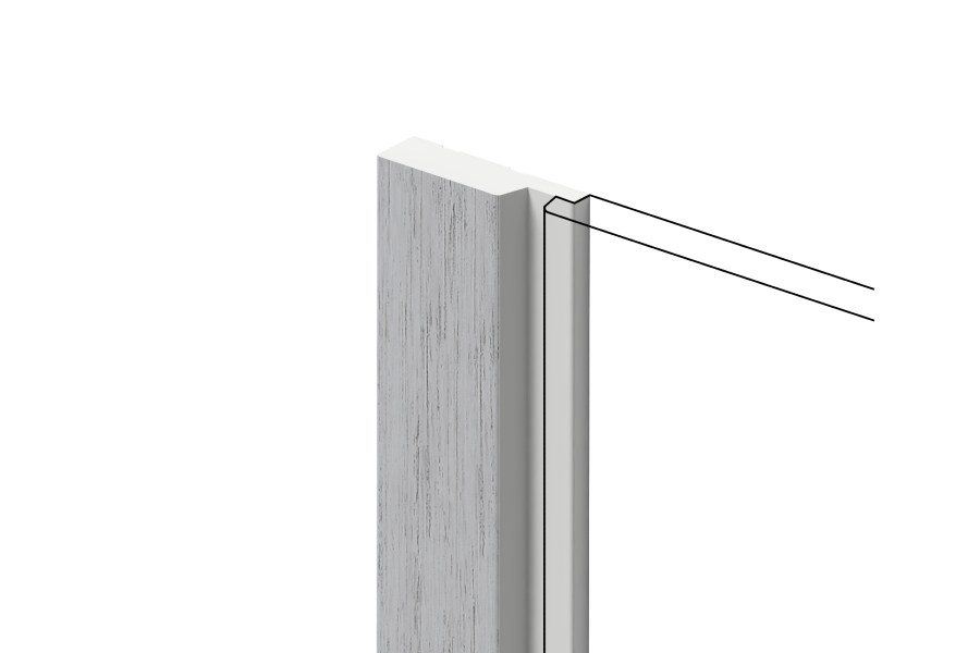 Финишный молдинг Hiwood LF124A W36 2700×42×12