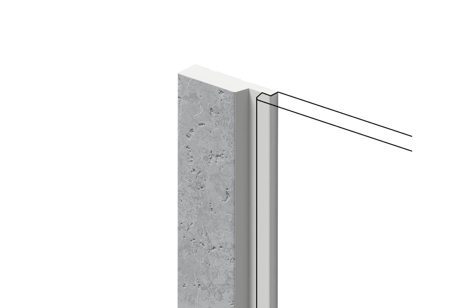 Финишный молдинг Hiwood LF124A W50 2700×42×12