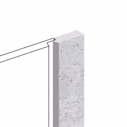 Финишный молдинг Hiwood LF124B W50 2700×31×12