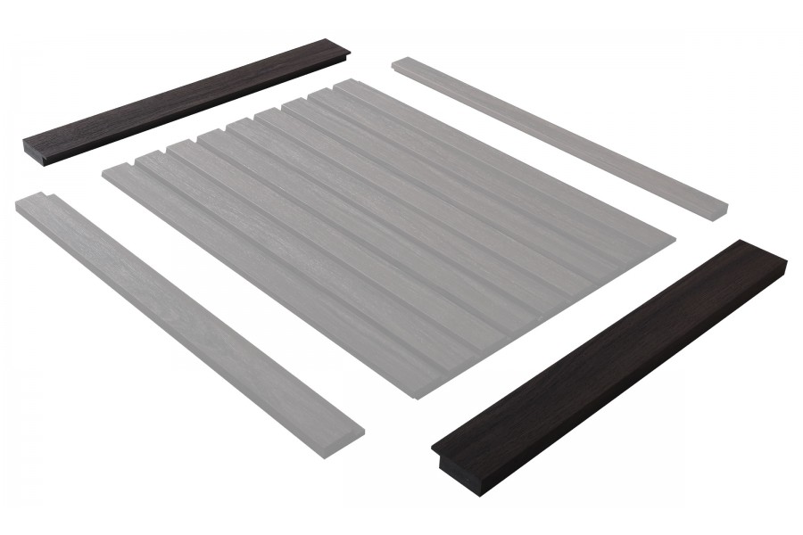 Финишный молдинг Hiwood LF1 BR395 2700×50×17