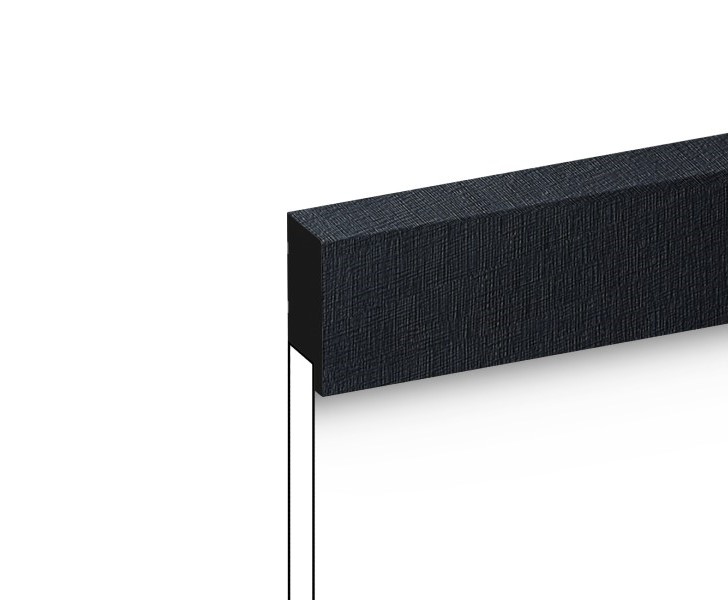 Финишный молдинг Hiwood LF1 BK114K 2700×50×17