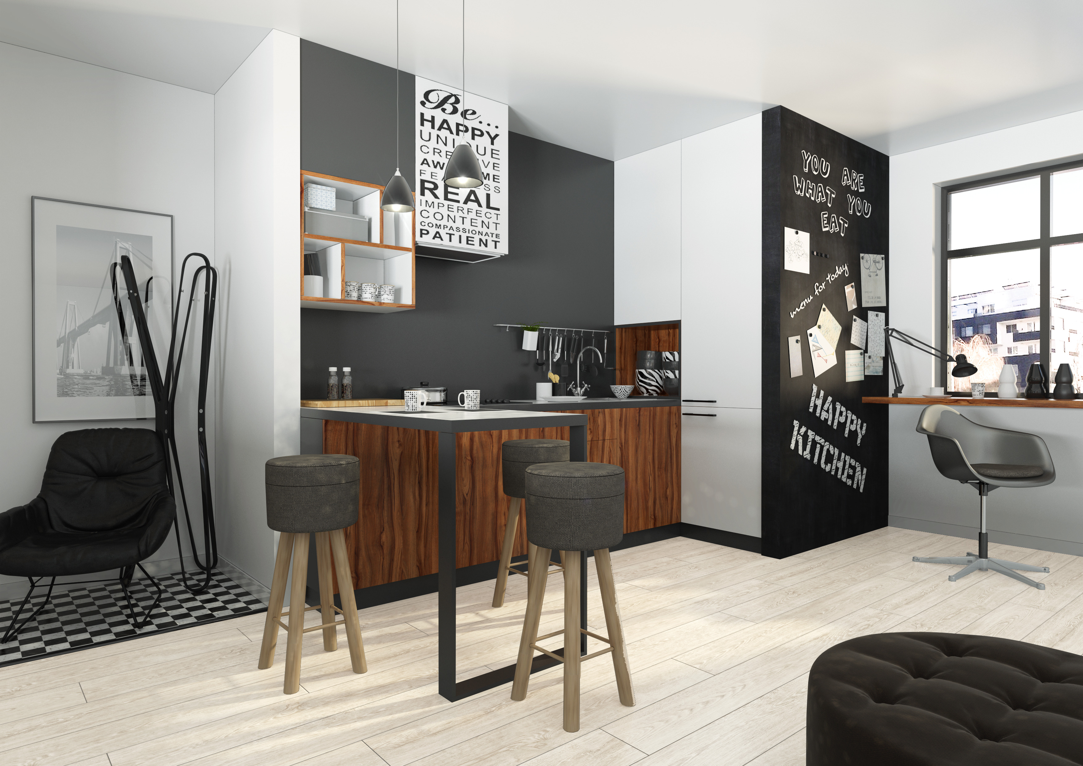 Ламинат Kronopol Platinium Enigma Aqua Oak Charlotte D3941 1380×242×8 фото в интерьере