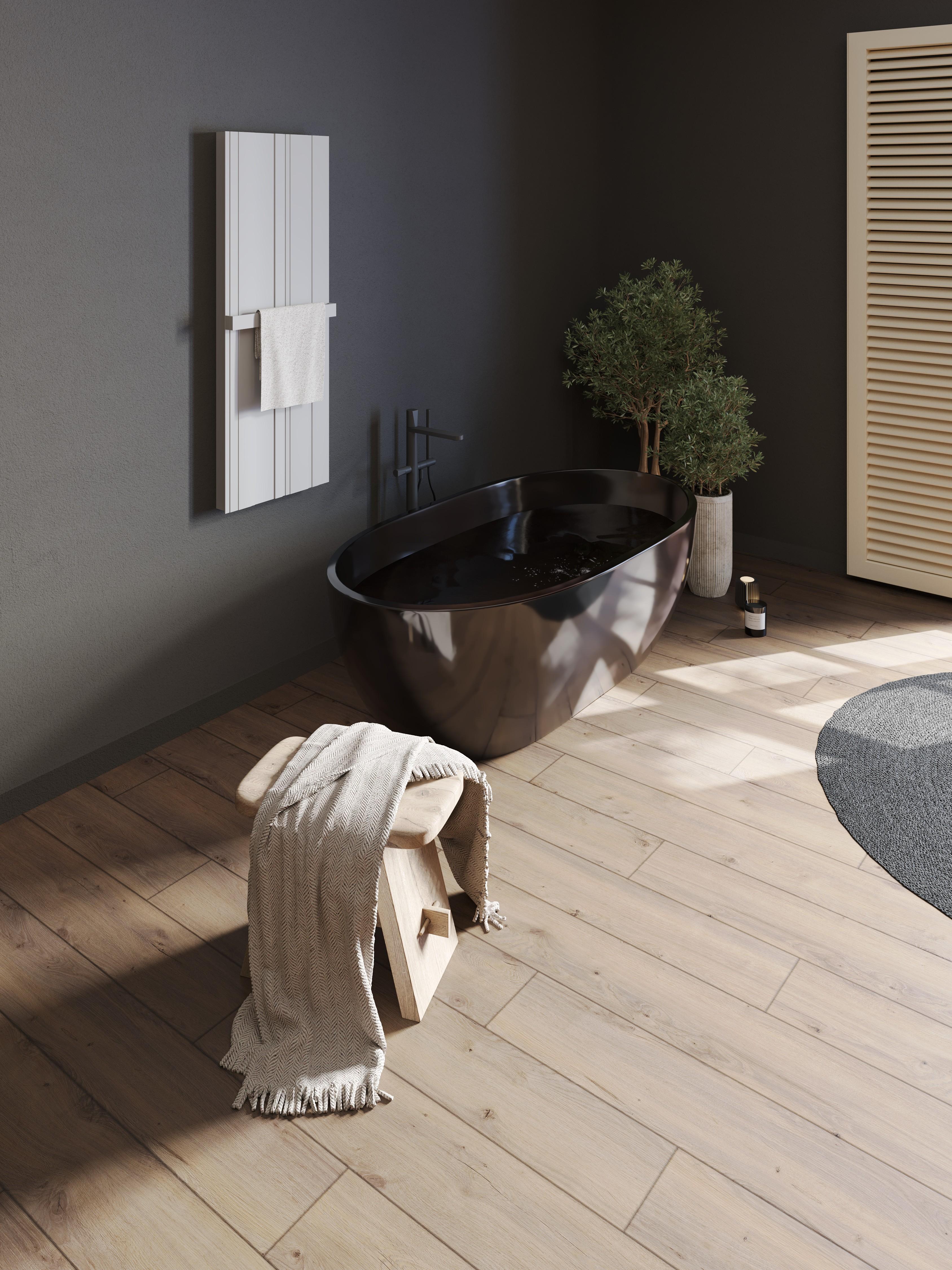 Ламинат Egger Pro Classic 8/33 Aqua+ Дуб Муром EPL139 1292×193×8 фото в интерьере