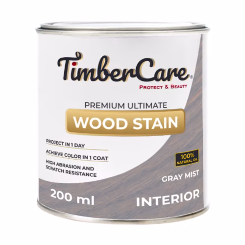 Масло для дерева TimberCare Wood Stain цвет Серая дымка 350009 шелковисто-матовое 0,2 л