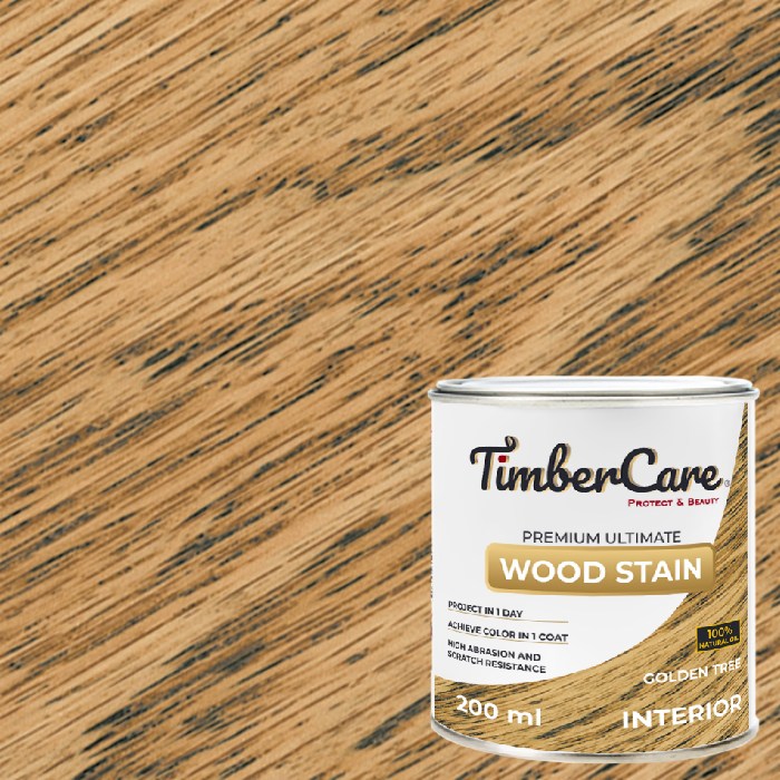 Масло для дерева TimberCare Wood Stain цвет Золотое дерево 350011 шелковисто-матовое 0,2 л