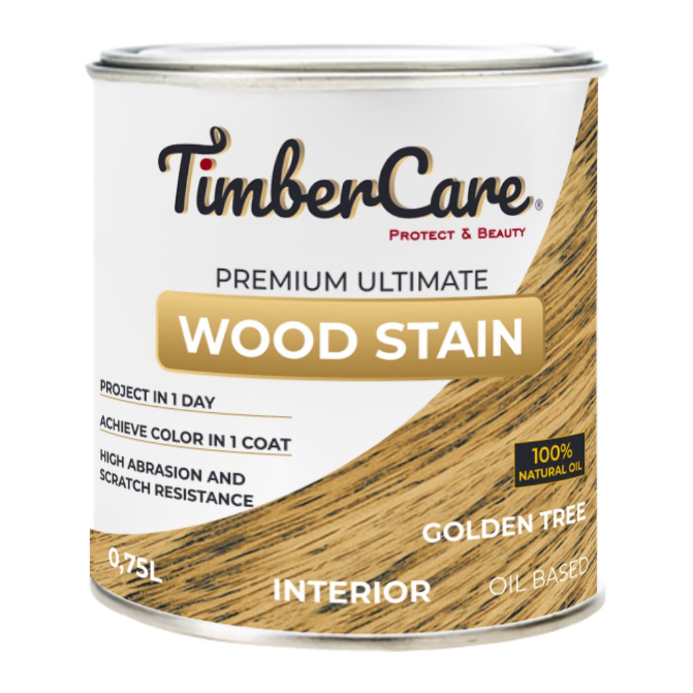 Масло для дерева TimberCare Wood Stain цвет Золотое дерево 350012 шелковисто-матовое 0,75 л Масло для дерева TimberCare Wood Stain цвет Золотое дерево 350012 шелковисто-матовое 0,75 л