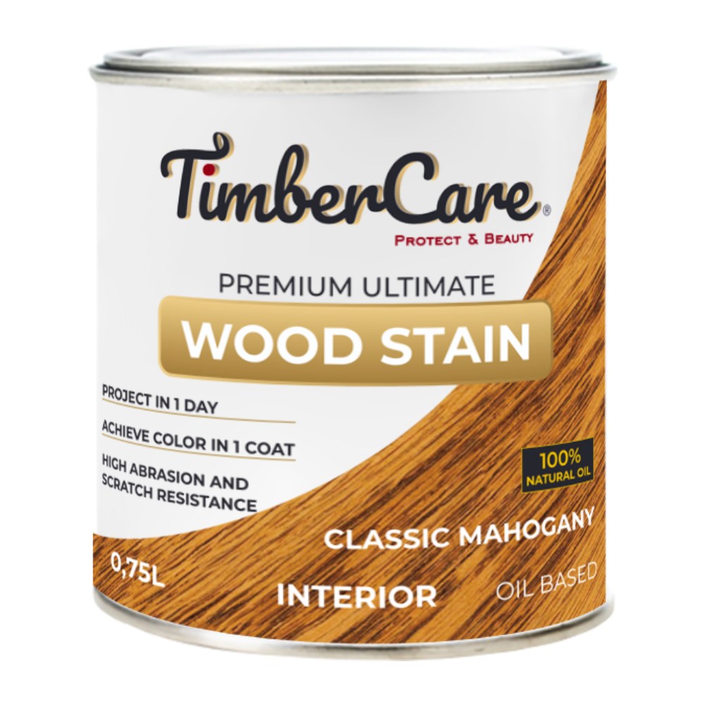 Масло для дерева TimberCare Wood Stain цвет Классический махагон 350014 шелковисто-матовое 0,75 л Масло для дерева TimberCare Wood Stain цвет Классический махагон 350014 шелковисто-матовое 0,75 л