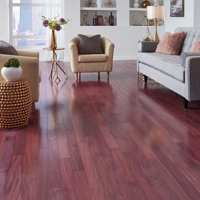 Масло для дерева TimberCare Wood Stain цвет Черешня 350032 шелковисто-матовое 0,75 л фото в интерьере