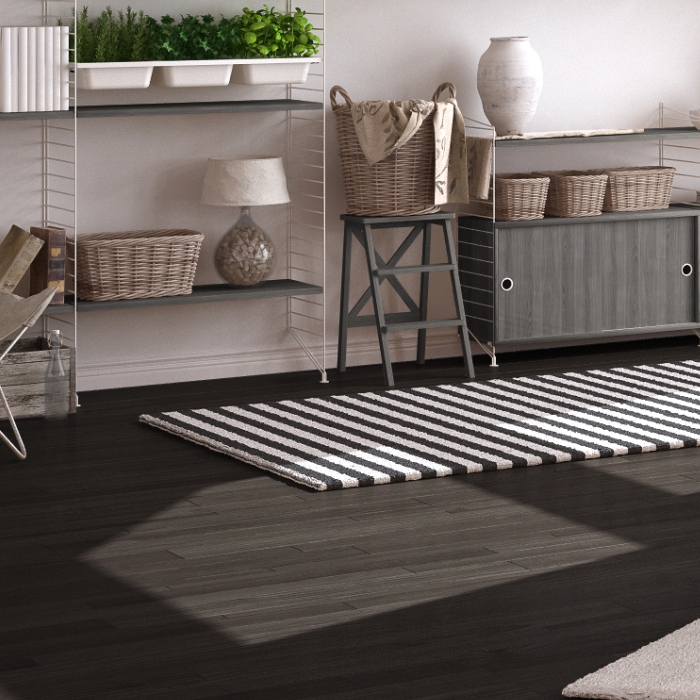 Масло для дерева TimberCare Wood Stain цвет Эбеновое дерево 350035 шелковисто-матовое 0,2 л фото в интерьере