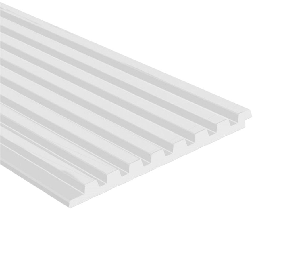 Стеновая панель из полистирола под покраску Hiwood LV129 NP 2700×120×12