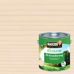 Масло грунтовочное для дерева Saicos Ecoline Ol-Grundierung цвет 3413 Береза 0,125 л