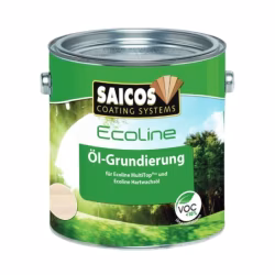 Масло грунтовочное для дерева Saicos Ecoline Ol-Grundierung цвет 3413 Береза 0,125 л