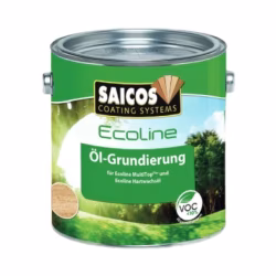 Масло грунтовочное для дерева Saicos Ecoline Ol-Grundierung цвет 3422 Каштан 0,125 л