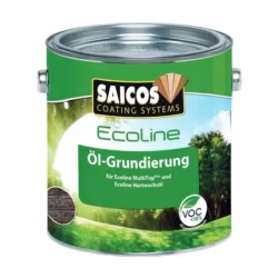 Масло грунтовочное для дерева Saicos Ecoline Ol-Grundierung цвет 3490 Эбеновое дерево 0,125 л