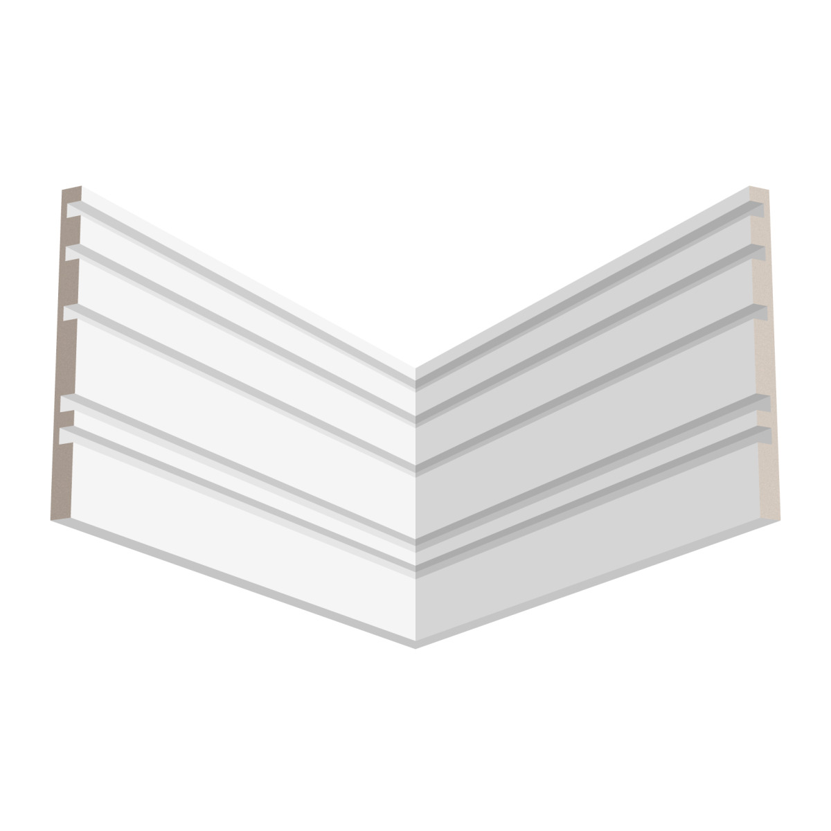 Стеновая панель под покраску Ultrawood UW 10 i 2000×240×17