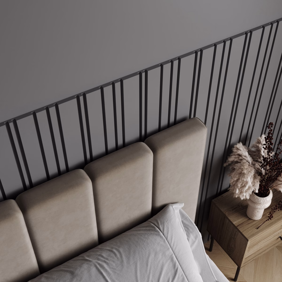 Стеновая панель под покраску Ultrawood UW 10 i 2800×240×17 фото в интерьере