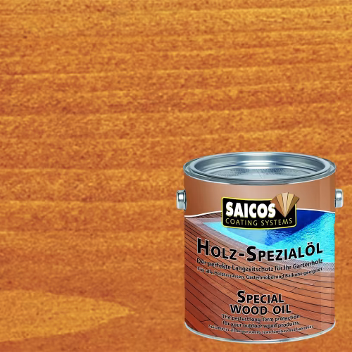 Масло для террас Saicos Holz-Spezialol цвет 0112 Лиственница 0,125 л
