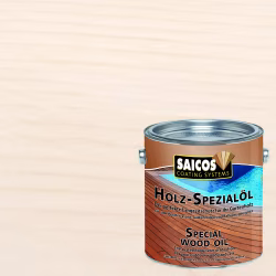 Масло для террас Saicos Holz-Spezialol цвет 0122 Белый 0,125 л