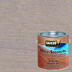 Масло для террас Saicos Holz-Spezialol цвет 0123 Серый 0,125 л