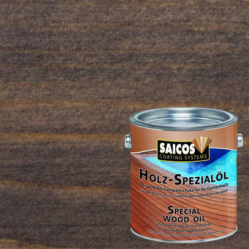 Масло для террас Saicos Holz-Spezialol цвет 0180 Черный 0,125 л