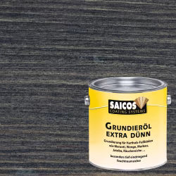 Масло грунтовочное для пола Saicos Grundierol Extra Dunn цвет 3008 Черный 0,125 л