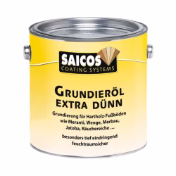 Масло грунтовочное для пола Saicos Grundierol Extra Dunn цвет 3008 Черный 0,125 л