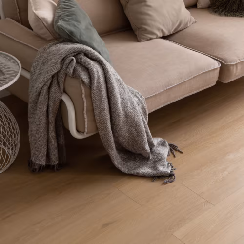Кварцвиниловый SPC ламинат Vinilam Cork Дуб Рошфор 10110V 1220×227×7