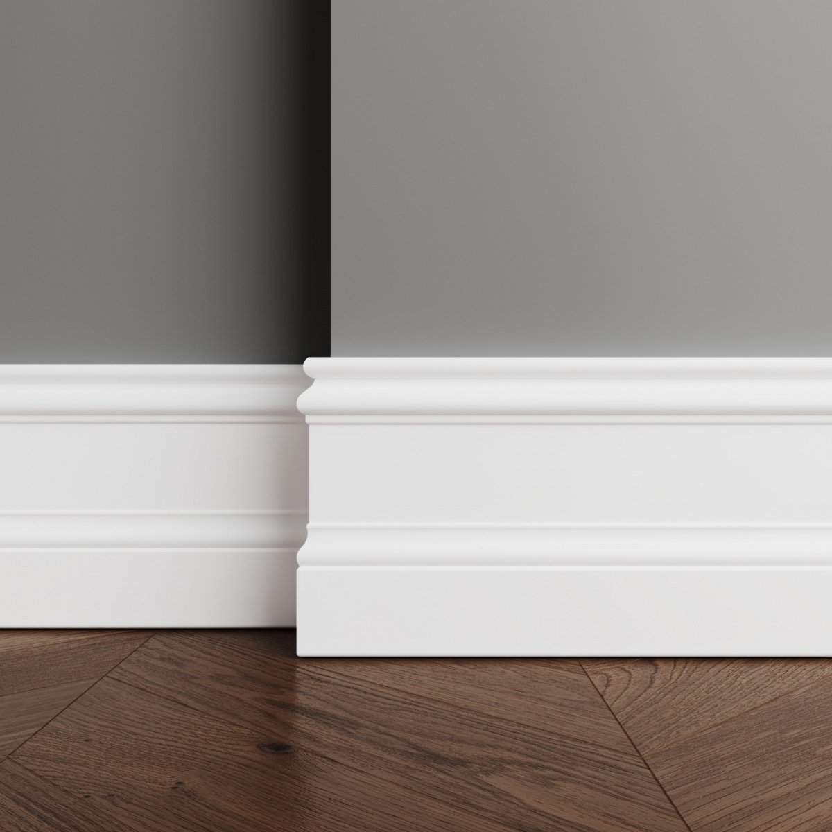 Плинтус под покраску Ultrawood Base 002 i 2000×133×14 фото в интерьере