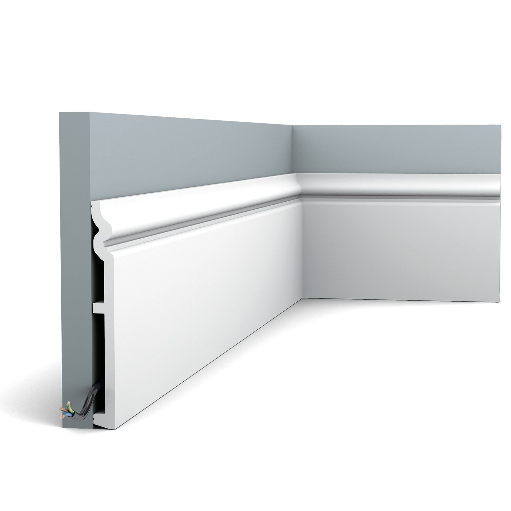 Плинтус под покраску Orac Decor Select SX206 2000×180×18 Плинтус под покраску Orac Decor Select SX206 2000×180×18