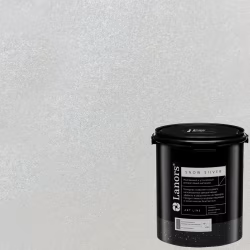 Краска декоративная Lanors Snow Silver цвет SNS_004 3 кг