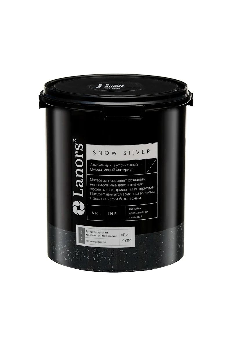 Краска декоративная Lanors Snow Silver SNS_008 3 кг