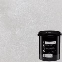 Краска декоративная Lanors Snow Silver цвет SNS_010 3 кг