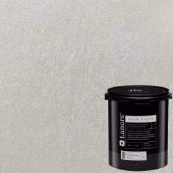Краска декоративная Lanors Snow Silver цвет SNS_011 3 кг