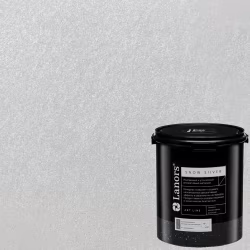 Краска декоративная Lanors Snow Silver цвет SNS_013 3 кг