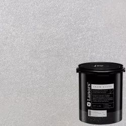 Краска декоративная Lanors Snow Silver цвет SNS_015 3 кг