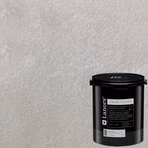 Краска декоративная Lanors Snow Silver цвет SNS_024 3 кг