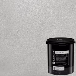 Краска декоративная Lanors Snow Silver цвет SNS_028 3 кг