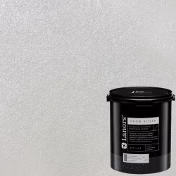 Краска декоративная Lanors Snow Silver цвет SNS_029 3 кг