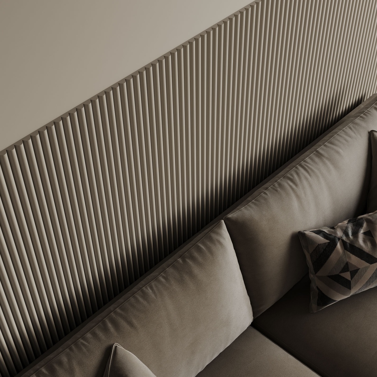 Стеновая панель под покраску Ultrawood UW 06 i 2000×240×17 фото в интерьере