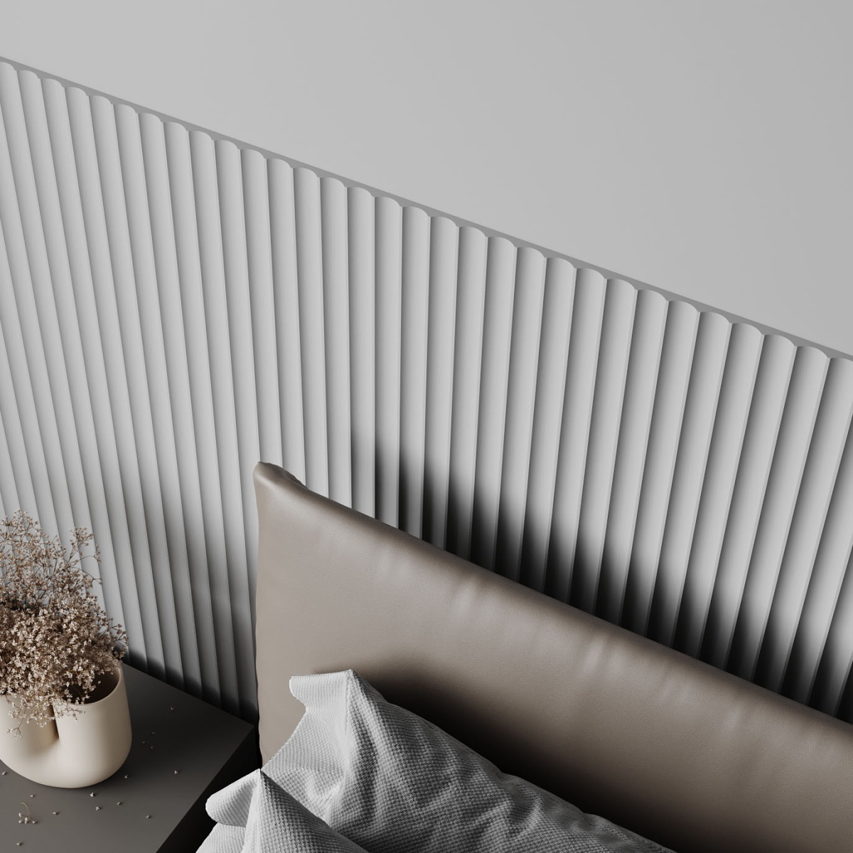 Стеновая панель под покраску Ultrawood UW 1218 i 2000×240×18 фото в интерьере