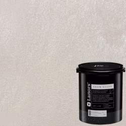 Краска декоративная Lanors Snow Silver цвет SNS_046 3 кг