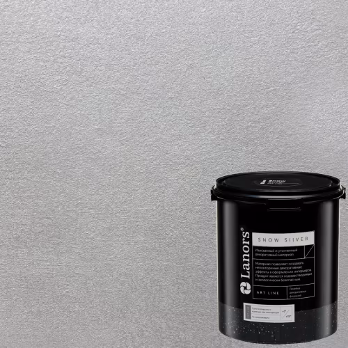 Краска декоративная Lanors Snow Silver цвет SNS_053 3 кг