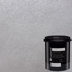 Краска декоративная Lanors Snow Silver цвет SNS_055 3 кг