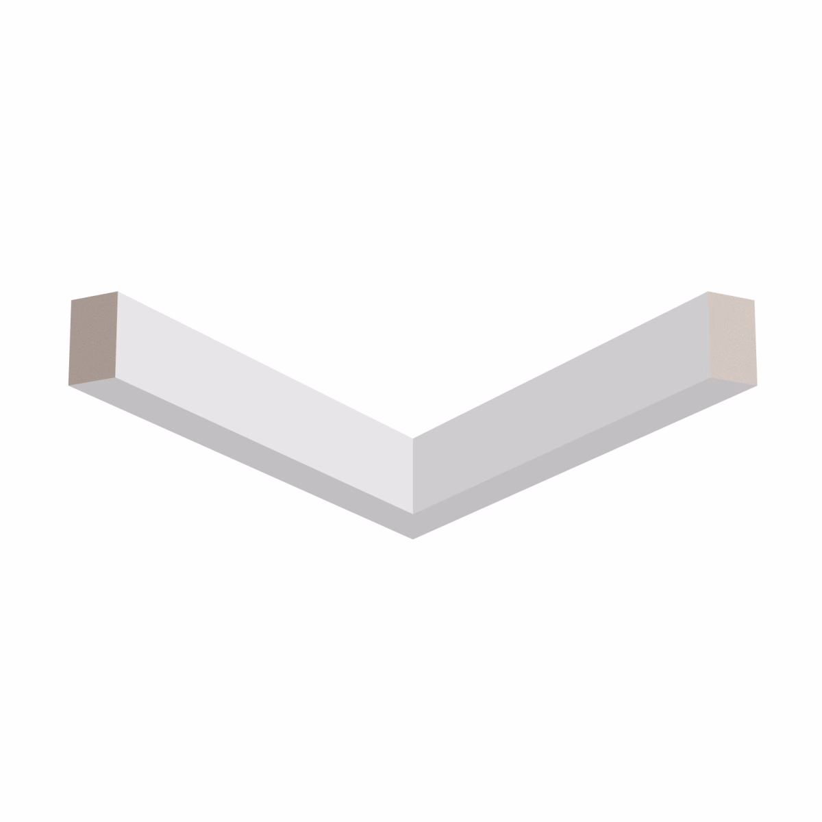 Молдинг Ultrawood White E2E 3020 p 2000×30×20