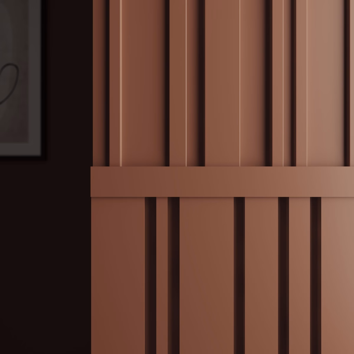 Молдинг Ultrawood White E2E 3020 p 2000×30×20 фото в интерьере