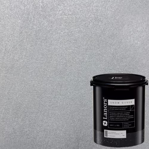 Краска декоративная Lanors Snow Silver цвет SNS_063 3 кг